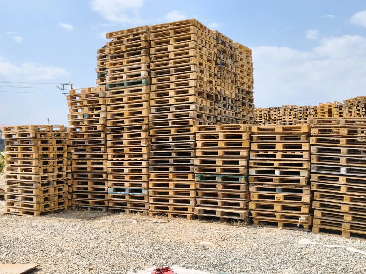 Van Tamyıldız ahşap palet üretimi ve istif sahası